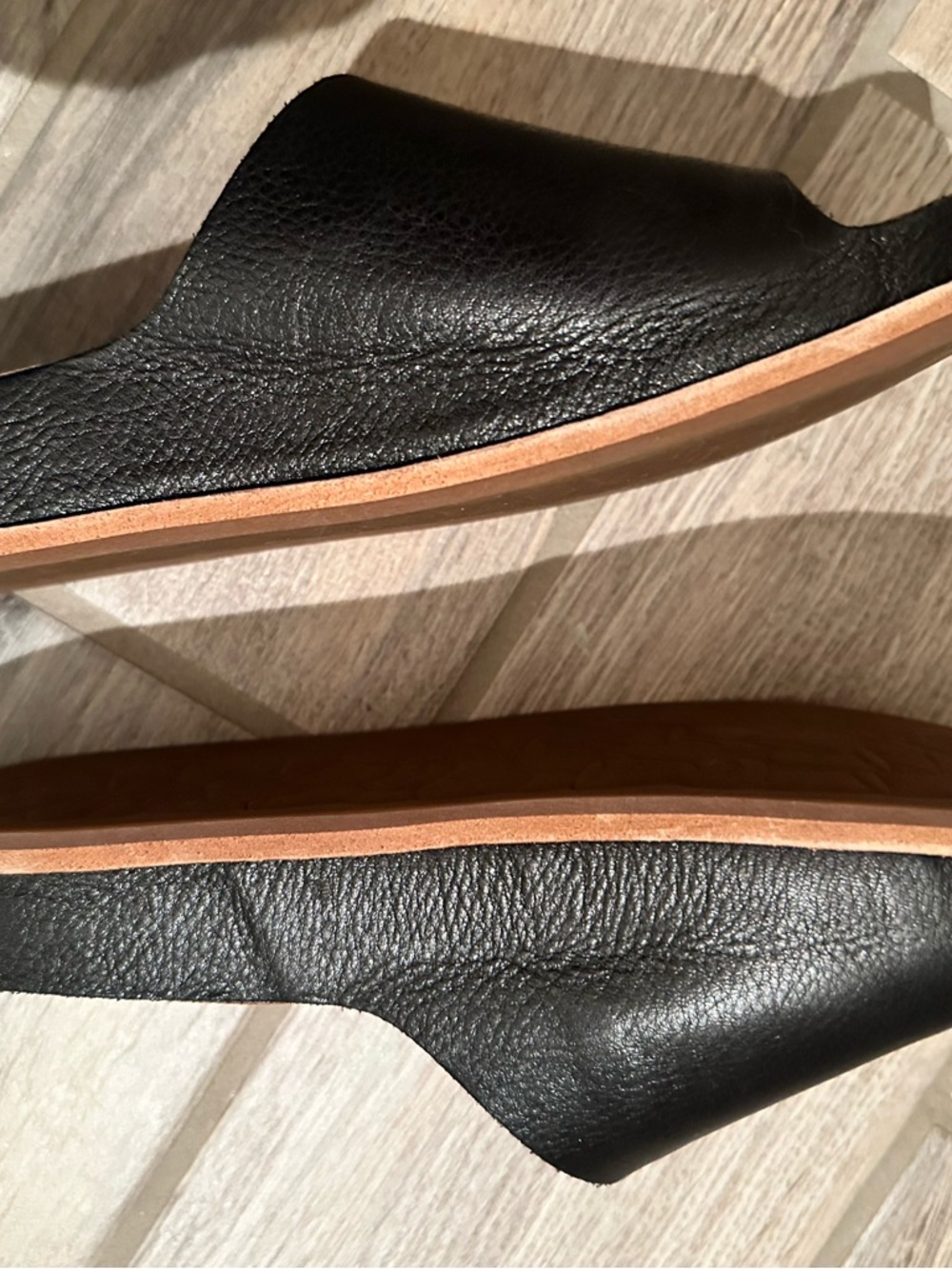Kork-Ease Black Leather Slip-On Mule - Picture 4 of 9